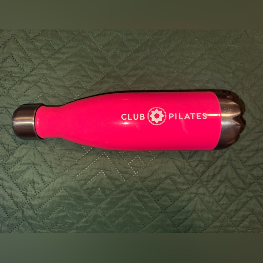 Club Pilates Metal Water Bottle